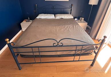 Letto in ferro battuto
