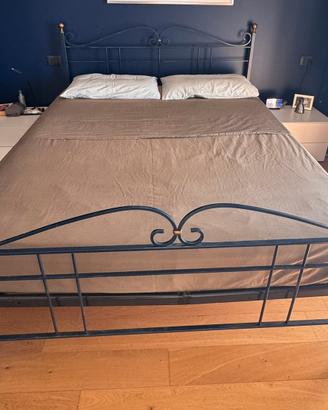 Letto in ferro battuto
