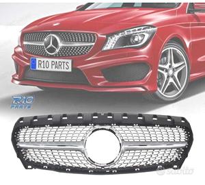 GRIGLIA PER MERCEDES CLASSE CLA W117 16-18 LOOK DI