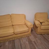 set divani 2 posti piu poltrona