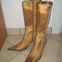 Stivali da donna in pelle