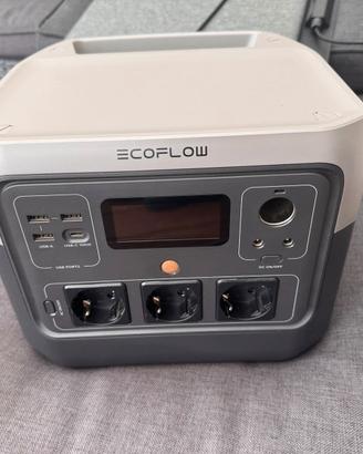 EcoFlow River 2 Pro Powerstation + Pannello Solare