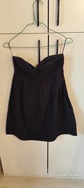 vestito nero corto