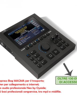 M-LIVE Divo Base da 64GB Lettore di basi musicali