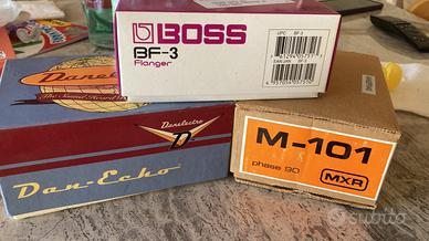 MXR Phase 90 + Boss BF-3 + Danelectro Dan-Echo