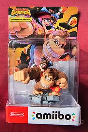 Statuetta Donkey Kong & Pauline Amiibo Nuova