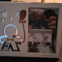 Cornice e orologio Claraluna LOVE