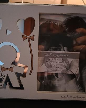 Cornice e orologio Claraluna LOVE