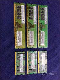 kit bundle RAM ddr4 16gb 6 moduli