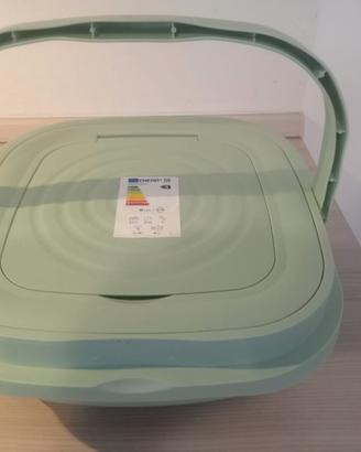 Mini lavatrice pieghevole portatile 11L