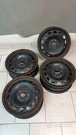 4 cerchioni in ferro Volkswagen Golf 7,5