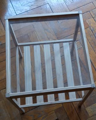 Tavolino IKEA NESNA in bambù chiaro