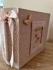 Album nascita realizzato a mano