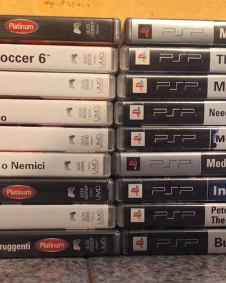 Lotto 18 giochi PSP