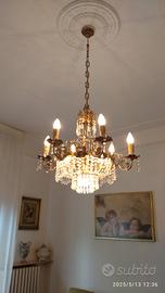 lampadario cristallo 