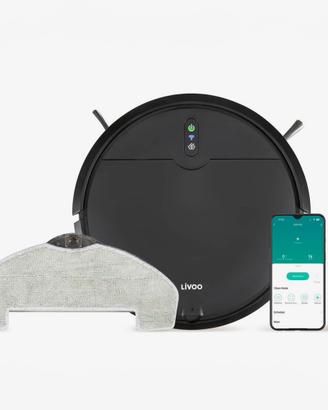 aspirapolvere e lavapavimenti  robot Livoo wifi