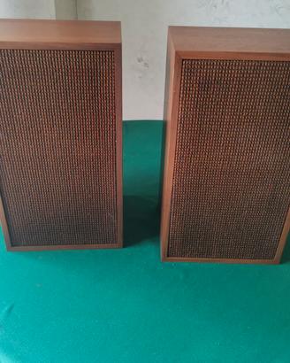 coppia casse acustiche stereo hi-fi vintage Scott
