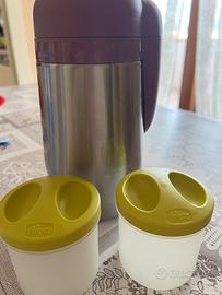 Termos Chicco completo di 2 barattolini