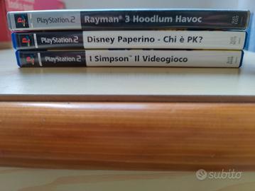 2 Giochi PS2 Rayman,  Disney Paperino - Chi è PK?