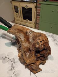 porta coltello in legno artigianale fatto a mano