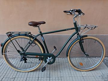 Bicicletta Elops per città colori vintage
