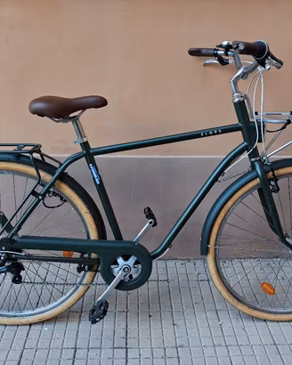 Bicicletta Elops per città colori vintage