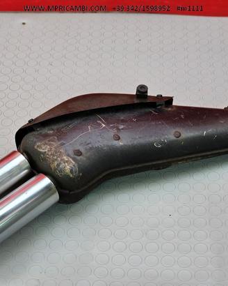 SCARICO SILENZIATORE HONDA TRANSALP 650 2000 2004