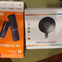 chromecast e MI stick