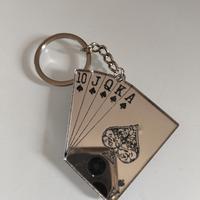 Portachiavi poker ideale bomboniere
