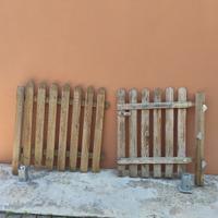 Cancelletto legno giardino 