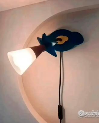 Applique da parete illuminazione cameretta