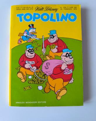 Topolino n.1004 febbraio 1975