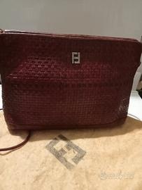Tracolla Fendi anni '70 in Pelle