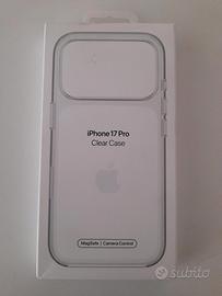 Clear case iPhone 17 Pro nuovo