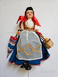 Bambola Vintage Eros Firenze "Ciociara" anni 60/70