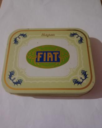 Vintage Scatola latta FIAT  Majani Cremini