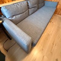 Divano Letto 3 posti Grigio Scuro