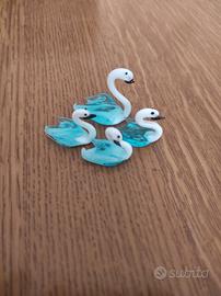 Cigni in vetro 