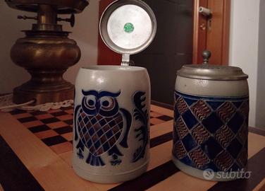 boccali birra in gress