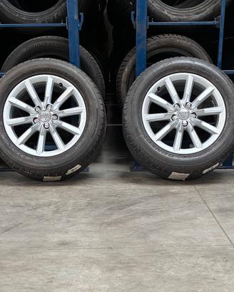 4 cerchi Audi Q3 8U 17 ORIGINALE