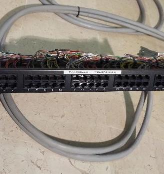 Pannello telefonico Patch 50 posizioni