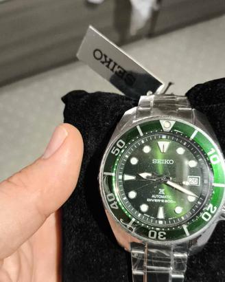 Seiko sumo green automatico 