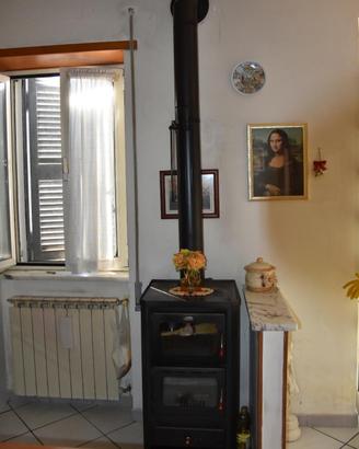 Stufa a Legna con Forno Prity