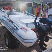 Gommone Marsea 3,50 m in neoprene con motore 10cv