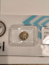 diamante naturale 2.50 carati 
