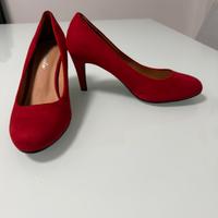 Scarpe donna rosse