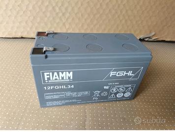 BATTERIA FIAMM 12FGHL34 12V 8,4A LONG LIFE 