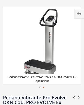 Pedana Vibrante Pro Evolve