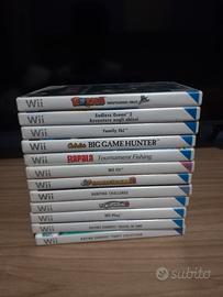 Lotto giochi wii 12 giochi tutti con libretto 
