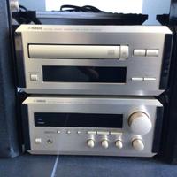 Stereo YAMAHA RX E100 più CDX 100 tutto come NUOVO